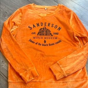 Orange Sanderson Witch Museum Sweatshirt